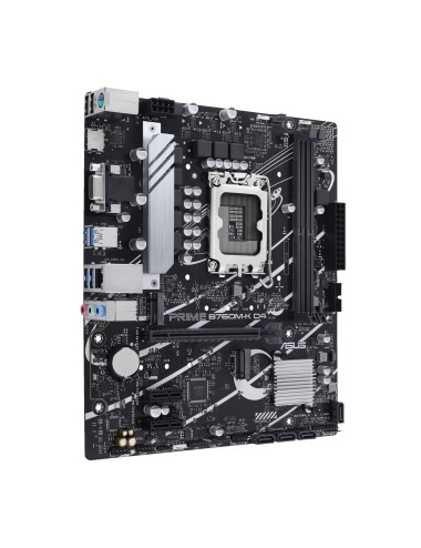 Asus PRIME B760M-K D4 Processor family Intel Processor socket LGA1700 DDR4 DIMM Memory slots 2 Supported hard disk drive interfa
