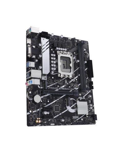 Asus PRIME B760M-K D4 Processor family Intel Processor socket LGA1700 DDR4 DIMM Memory slots 2 Supported hard disk drive interfa