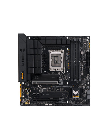 Asus | TUF GAMING B760M-PLUS D4 | Processor family Intel | Processor socket LGA1700 | DDR4 DIMM | Memory slots 4 | Supported har