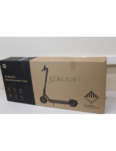 SALE OUT. Xiaomi Electric Scooter 4 Lite EU | Xiaomi Electric Scooter 4 Lite EU | 300 W | 25 km/h | 8.5 " | 3 month(s) | Black |