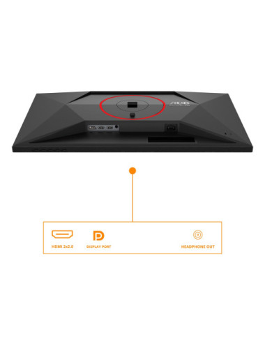 AOC 27" Q27G4ZR 2xHDMI+DP/red