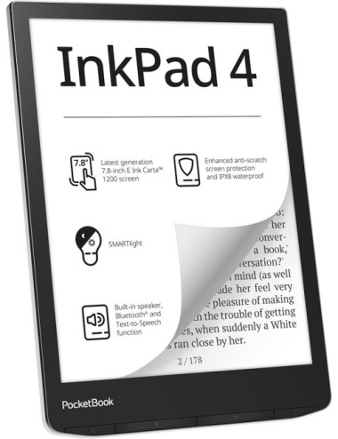 PocketBook InkPad 4 e-book...