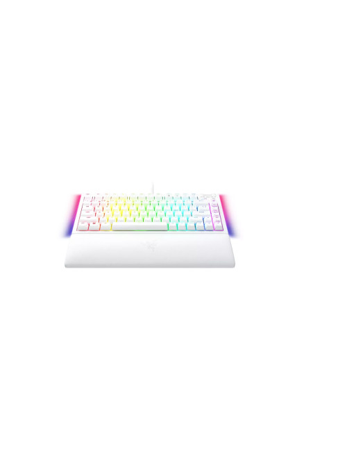 Razer | BlackWidow V4 75% | White | Gaming keyboard | Wired | US | Mechanical Switches