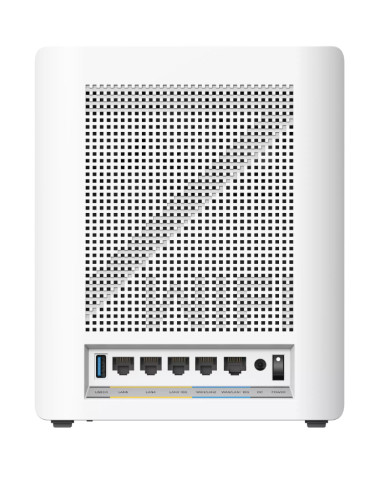 Asus | Quad Band WiFi 7 Mesh Router | ZenWiFi BQ16 | 802.11be | UP to 25000 Mbit/s | Ethernet LAN (RJ-45) ports 5 | Mesh Support