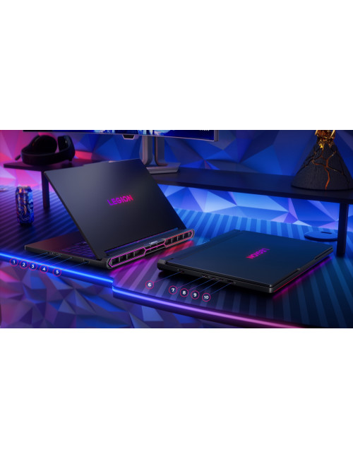 Lenovo Legion Pro 7 16IAX10H | Eclipse Black | 16 " | OLED | WQXGA | 2560 x 1600 pixels | Intel Core Ultra 9 | 275HX | 64 (2x32)