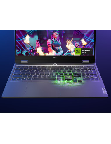 Lenovo LOQ 15IAX9 | Luna Grey | 15.6 " | IPS | FHD | 1920 x 1080 pixels | Intel Core i5 | i5-12450HX | 24 GB | SO-DIMM DDR5 | So