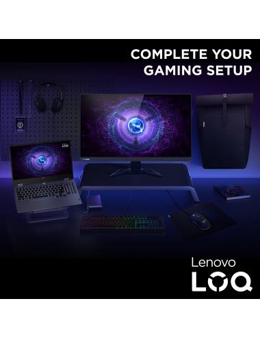 Lenovo LOQ 15IAX9 | Luna Grey | 15.6 " | IPS | FHD | 1920 x 1080 pixels | Intel Core i5 | i5-12450HX | 24 GB | SO-DIMM DDR5 | So