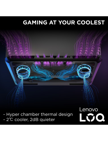 Lenovo LOQ 15IAX9 | Luna Grey | 15.6 " | IPS | FHD | 1920 x 1080 pixels | Intel Core i5 | i5-12450HX | 24 GB | SO-DIMM DDR5 | So