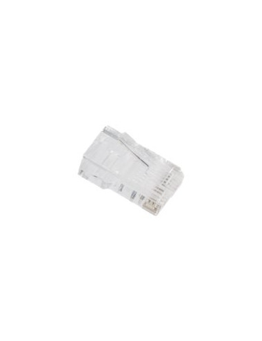 Lanberg | RJ45 CAT.6 UTP Plug 8P8C PASS Through Type, 100 pcs | PLU-6000EZ | Transparent