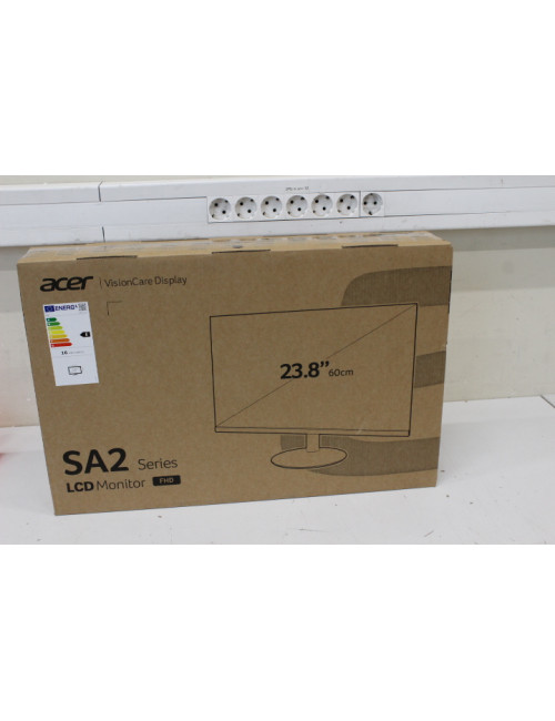 SALE OUT. Acer SA242YH1bi 24" IPS FHD,100Hz,4ms,1920x1080,250,HDMI,VGA,Black,2Y Warranty | Acer Warranty 24 month(s) | DAMAGED P