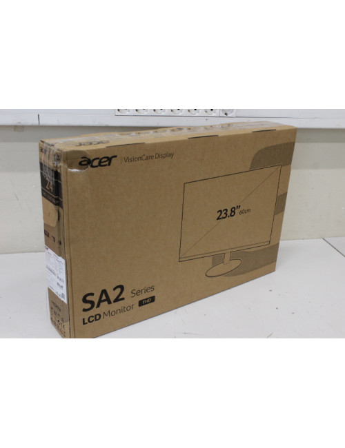 SALE OUT. Acer SA242YH1bi 24" IPS FHD,100Hz,4ms,1920x1080,250,HDMI,VGA,Black,2Y Warranty | Acer Warranty 24 month(s) | DAMAGED P