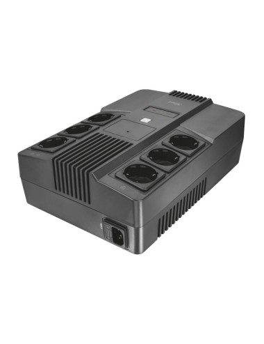UPS|TRUST|800 VA|Wave form type Simulated sinewave|Desktop/pedestal|23326