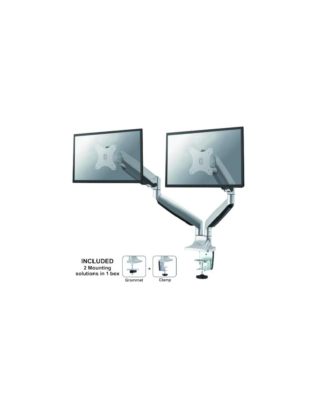 MONITOR ACC DESK MOUNT 10-32"/NM-D750DSILVER NEOMOUNTS