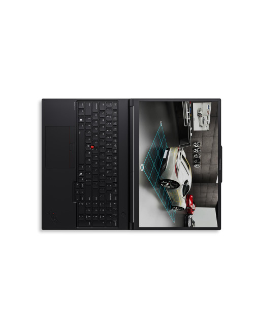 Lenovo ThinkPad P16 G3 | Black | 16 " | IPS | WUXGA | 1920 x 1200 pixels | Anti-glare | Intel Core Ultra 7 | 265HX | 64 (2x32) G