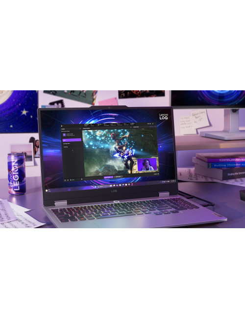 Lenovo LOQ 15IRX10 | Luna Grey | 15.6 " | IPS | FHD | 1920 x 1080 pixels | Anti-glare | Intel Core i7 | i7-13650HX | 24 (2x12) G