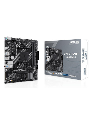 Mainboard|ASUS|AMD A520|SAM4|Micro-ATX|Memory DDR4|Memory slots 2|1xPCI-Express 3.0 1x|1xPCI-Express 3.0 16x|1xM.2|1xHDMI|2xUSB 
