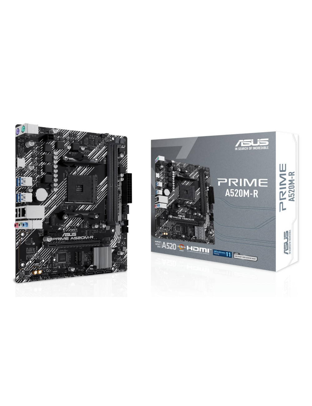 Mainboard|ASUS|AMD A520|SAM4|Micro-ATX|Memory DDR4|Memory slots 2|1xPCI-Express 3.0 1x|1xPCI-Express 3.0 16x|1xM.2|1xHDMI|2xUSB 
