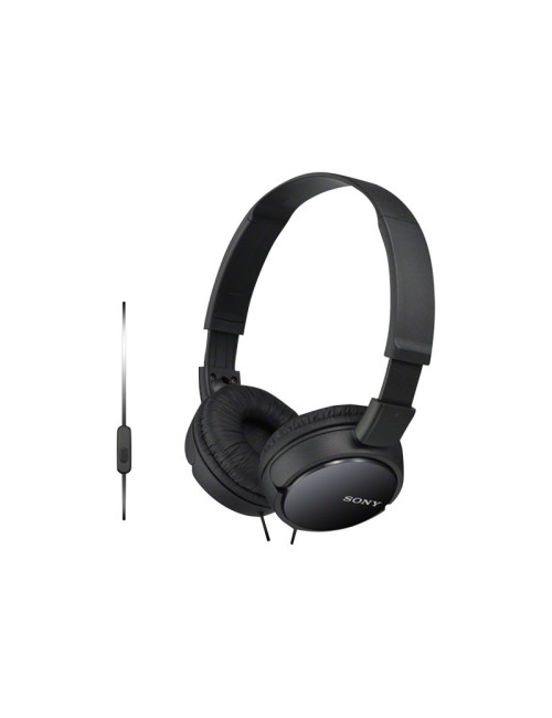 Sony | Headphones | MDR-ZX110 | Wired | Over-Ear | Black