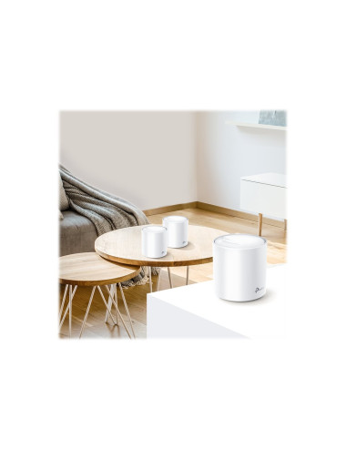 AX3000 Whole Home Mesh Wi-Fi 6 System | Deco X60 (2-pack) | 802.11ax | 2402+574 Mbit/s | 10/100/1000 Mbit/s | Ethernet LAN (RJ-4