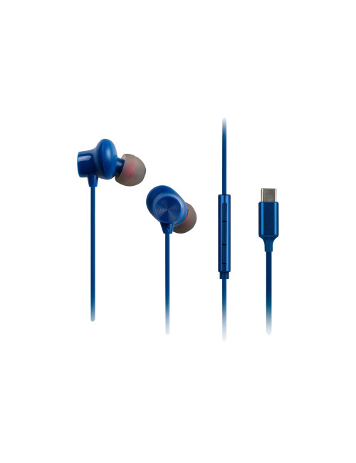 Panasonic Earphones | RP-TCM225DEA | Wired | In-Ear | Microphone | Blue