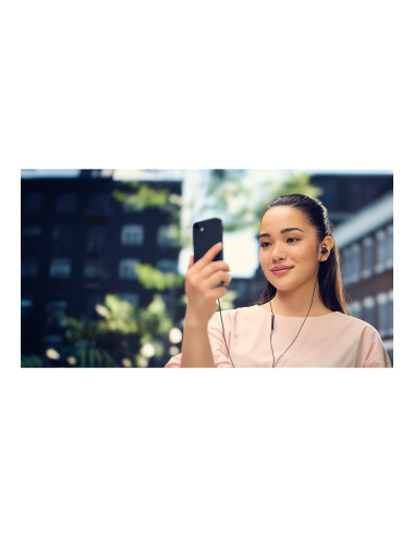 Panasonic Earphones | RP-TCM225DEK | Wired | In-Ear | Microphone | Black