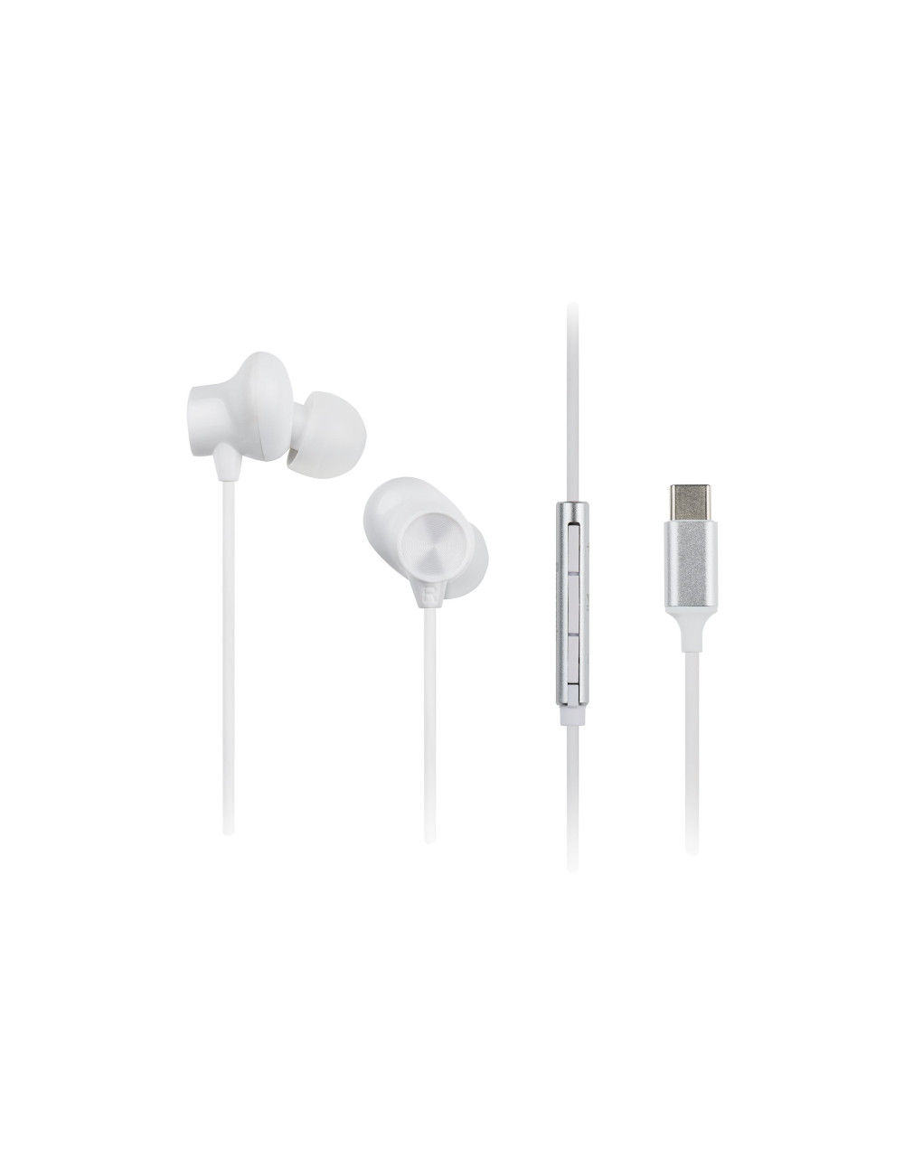 Panasonic Earphones | RP-TCM225DEW | Wired | In-Ear | Microphone | White