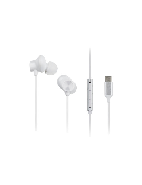 Panasonic Earphones | RP-TCM225DEW | Wired | In-Ear | Microphone | White