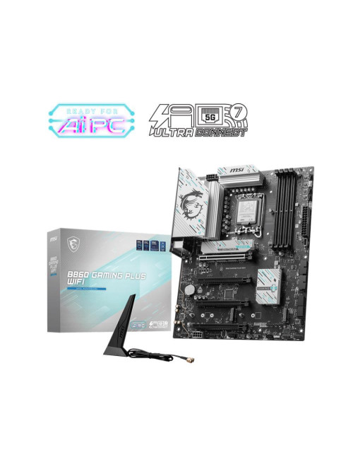 Mainboard|MSI|Intel B860 Express|LGA1851|Memory DDR5|Memory slots 4|B860GAMINGPLUSWIFI