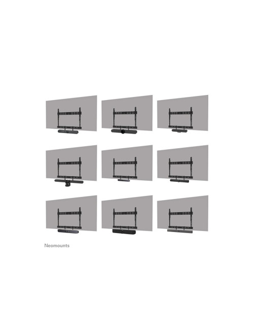 Neomounts AV30-500BL Videobar kit 43-110" - VESA - max 10 kg - universal, Black | Neomounts