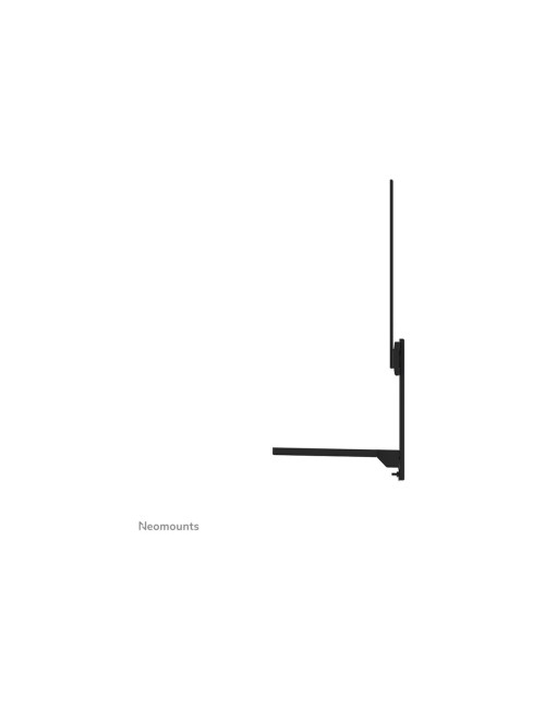 Neomounts AV40-500BL Keyboard shelf kit 43-110" - VESA - max 2,5 kg - universal, Black | Neomounts