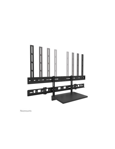 Neomounts AV60-500BL Videobar and laptop shelf kit 43-110" - VESA - max 8 kg - universal, Black | Neomounts