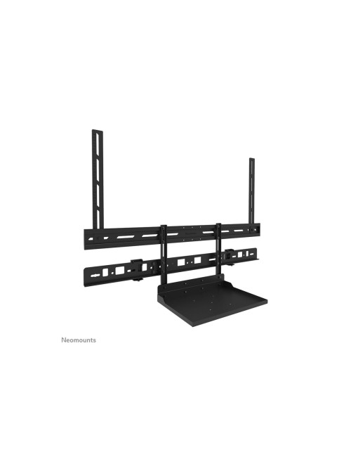 Neomounts AV60-500BL Videobar and laptop shelf kit 43-110" - VESA - max 8 kg - universal, Black | Neomounts