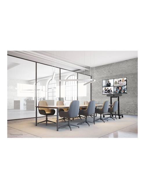 Neomounts AV60-500BL Videobar and laptop shelf kit 43-110" - VESA - max 8 kg - universal, Black | Neomounts