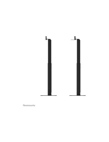 Neomounts AV80-500BL Videobar floor stand - VESA - max 10 kg - universal, Black | Neomounts