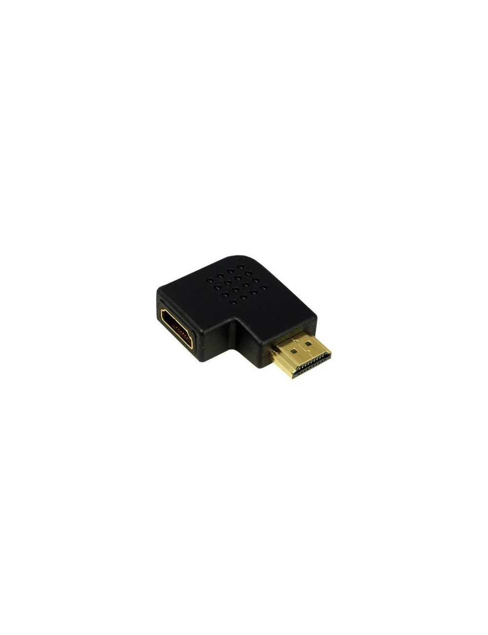 HDMI Adapter, AM to AF in 90 degree flat angled | Logilink