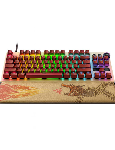 Razer Huntsman V3 Pro Tenkeyless | Gaming Keyboard | Wired | US | Counter-Strike 2 Edition | USB Type-C | Razer Analog Optical S