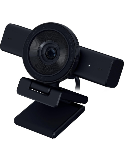 Razer | Webcam | Kiyo V2 | MJPEG up to 4K 30 FPS, 1080p 60 FPS, YUY2 up to 4K 15 FPS, 1080p 60 FPS, NV12 up to 4K 20 FPS, 1080p 