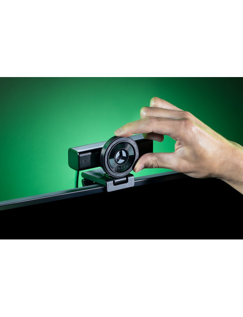 Razer | Webcam | Kiyo V2 | MJPEG up to 4K 30 FPS, 1080p 60 FPS, YUY2 up to 4K 15 FPS, 1080p 60 FPS, NV12 up to 4K 20 FPS, 1080p 