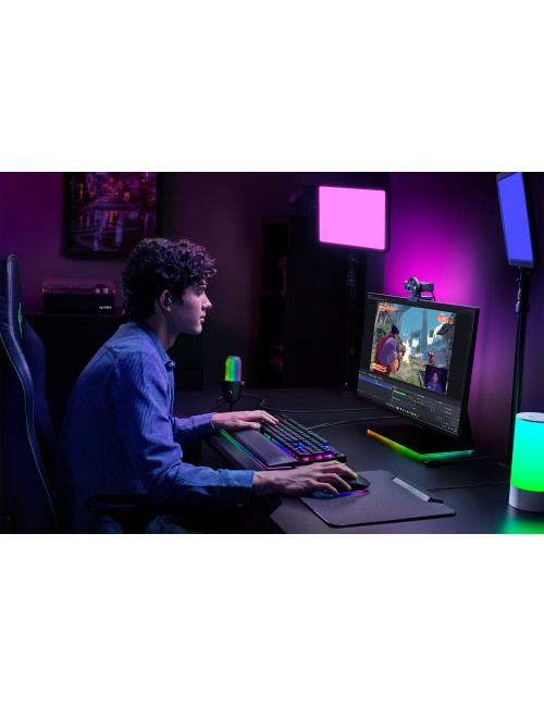 Razer | Webcam | Kiyo V2 | MJPEG up to 4K 30 FPS, 1080p 60 FPS, YUY2 up to 4K 15 FPS, 1080p 60 FPS, NV12 up to 4K 20 FPS, 1080p 