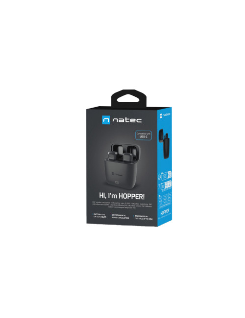 Natec | Microphone | NMI-2253 | Wireless | Black