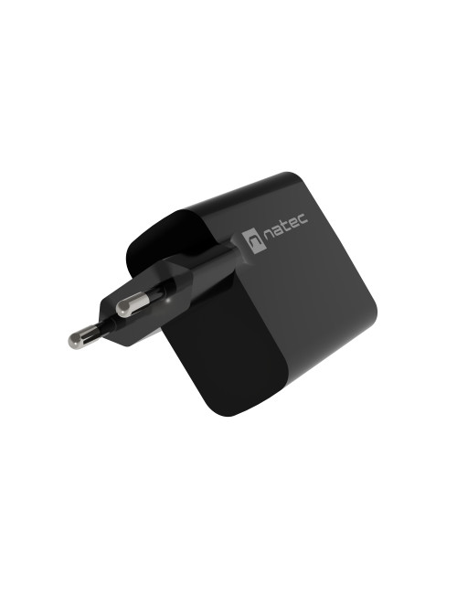 Natec Ribera USB Charger, 1x USB-A, 1x USB-C, 65W | NUC-2145