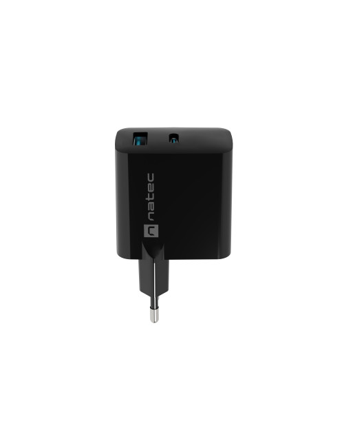 Natec Ribera USB Charger, 1x USB-A, 1x USB-C, 65W | NUC-2145