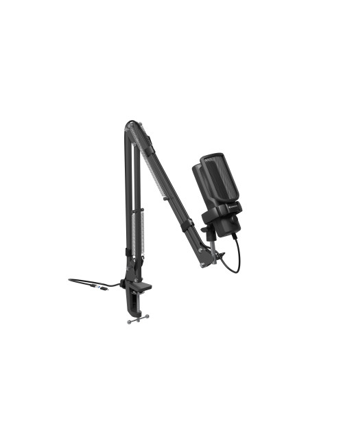 Natec | Microphone | GENESIS Radium 251 | Built-in microphone | USB Type-C | Black
