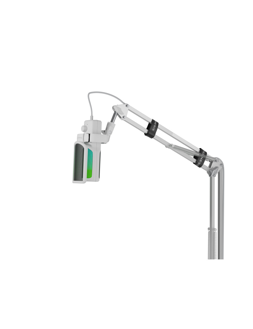 Natec | Microphone | GENESIS Radium 251 | Built-in microphone | USB Type-C | White