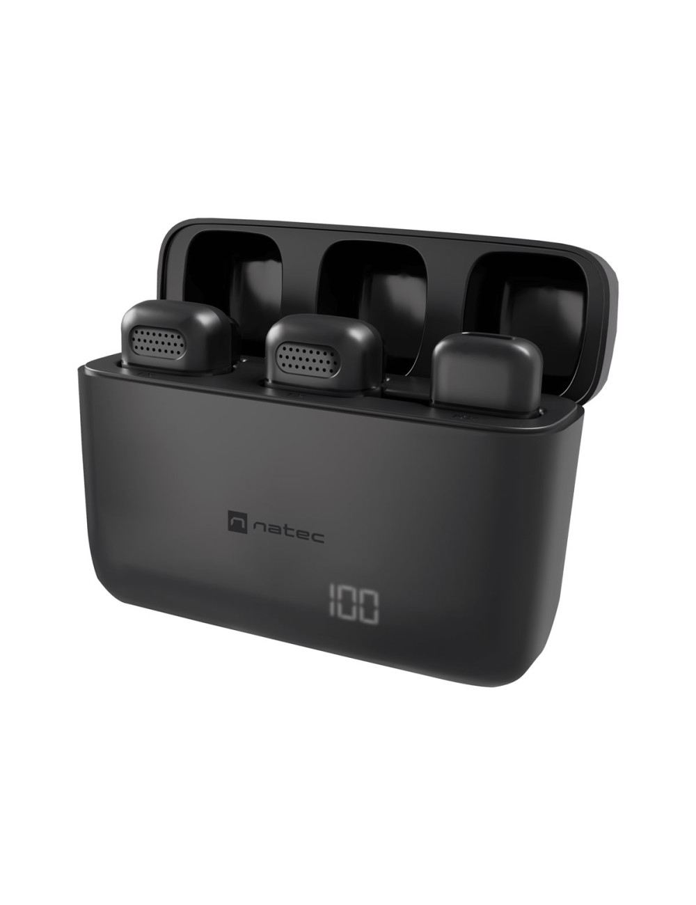 Natec | Microphone | NMI-2253 | Hopper | Wireless | Black