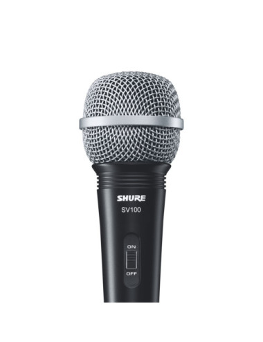 Shure SV100 microphone...