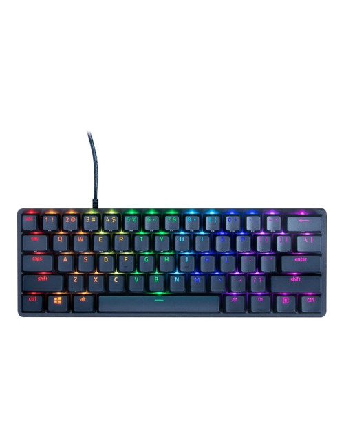 Razer | Huntsman Mini | Black | Gaming keyboard | Wired | RGB LED light | US | Linear Optical RED