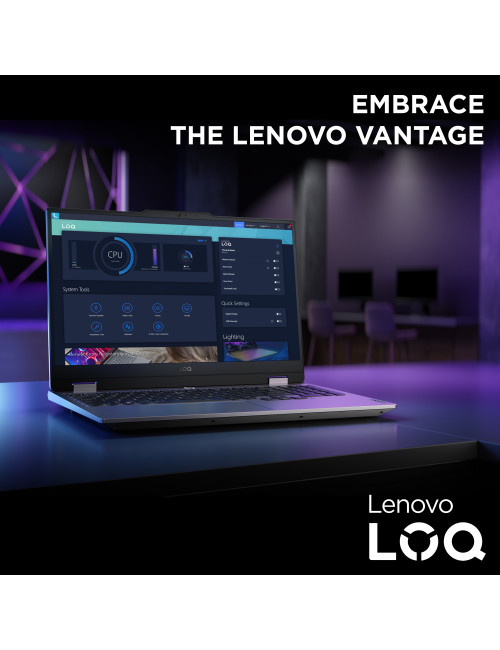 Lenovo LOQ 15IAX9 | Luna Grey | 15.6 " | IPS | FHD | 1920 x 1080 pixels | Intel Core i5 | i5-12450HX | 24 GB | SO-DIMM DDR5 | So