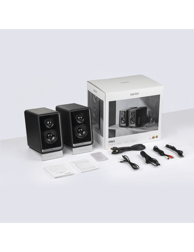 Edifier | Desktop Active Monitor with GaN Charger | QR65 | 70 W | Bluetooth | Black | 85 dB | Wireless connection