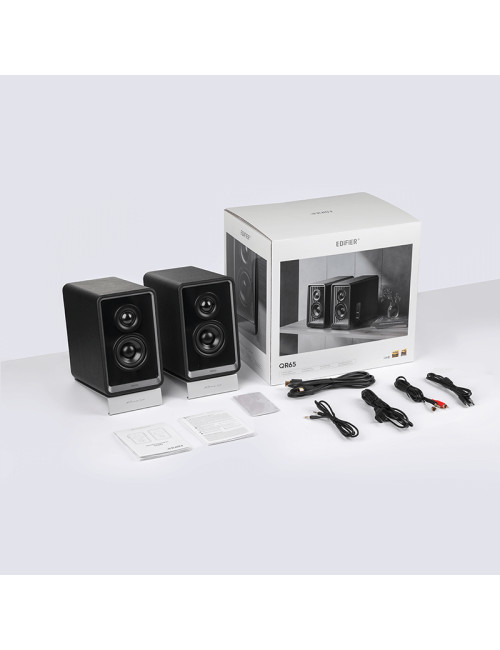 Edifier | Desktop Active Monitor with GaN Charger | QR65 | 70 W | Bluetooth | Black | 85 dB | Wireless connection